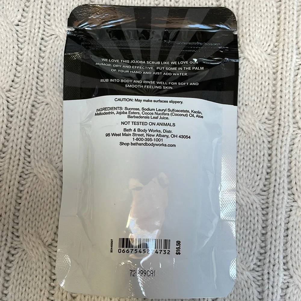 NWT BBW Bath & Body Works Jojoba Dry Scrub clay Coconut oil light exfoliators